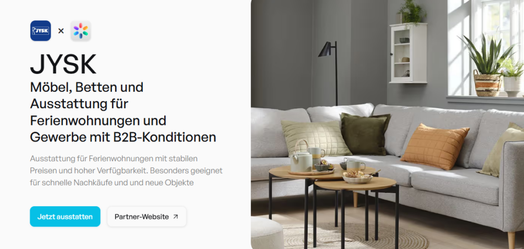 Ferienwohnung einrichten